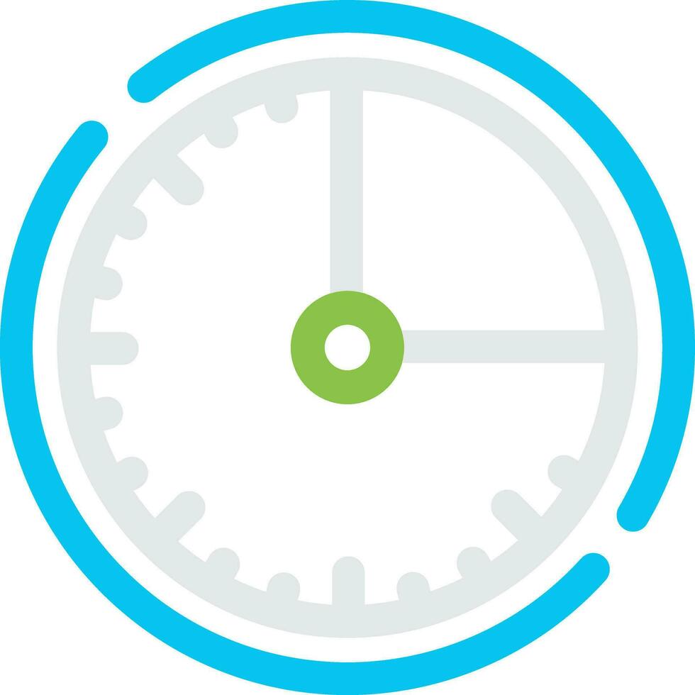 Time Quarter Creative Icon Design vector