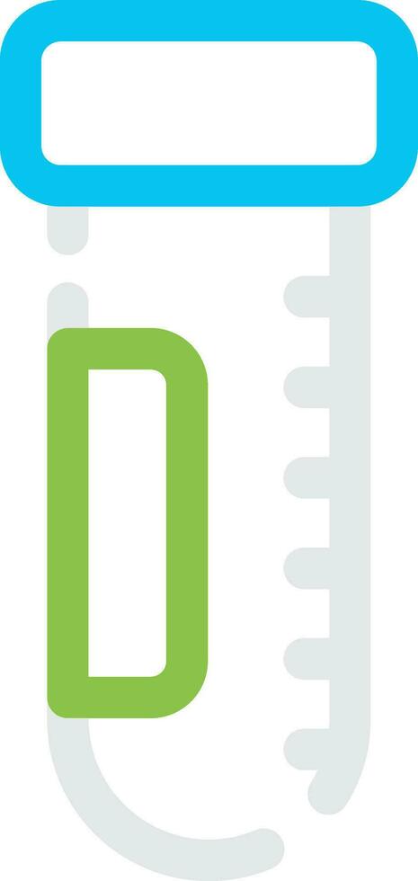 Test Tube Creative Icon Design vector