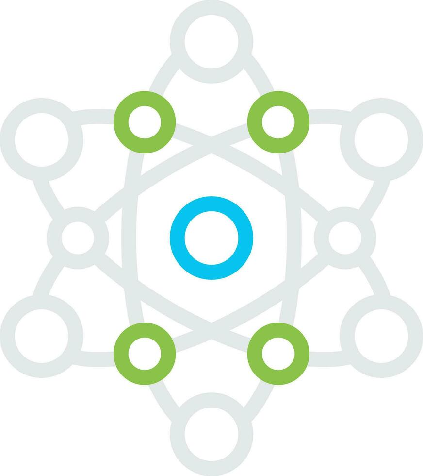 Atom Creative Icon Design vector