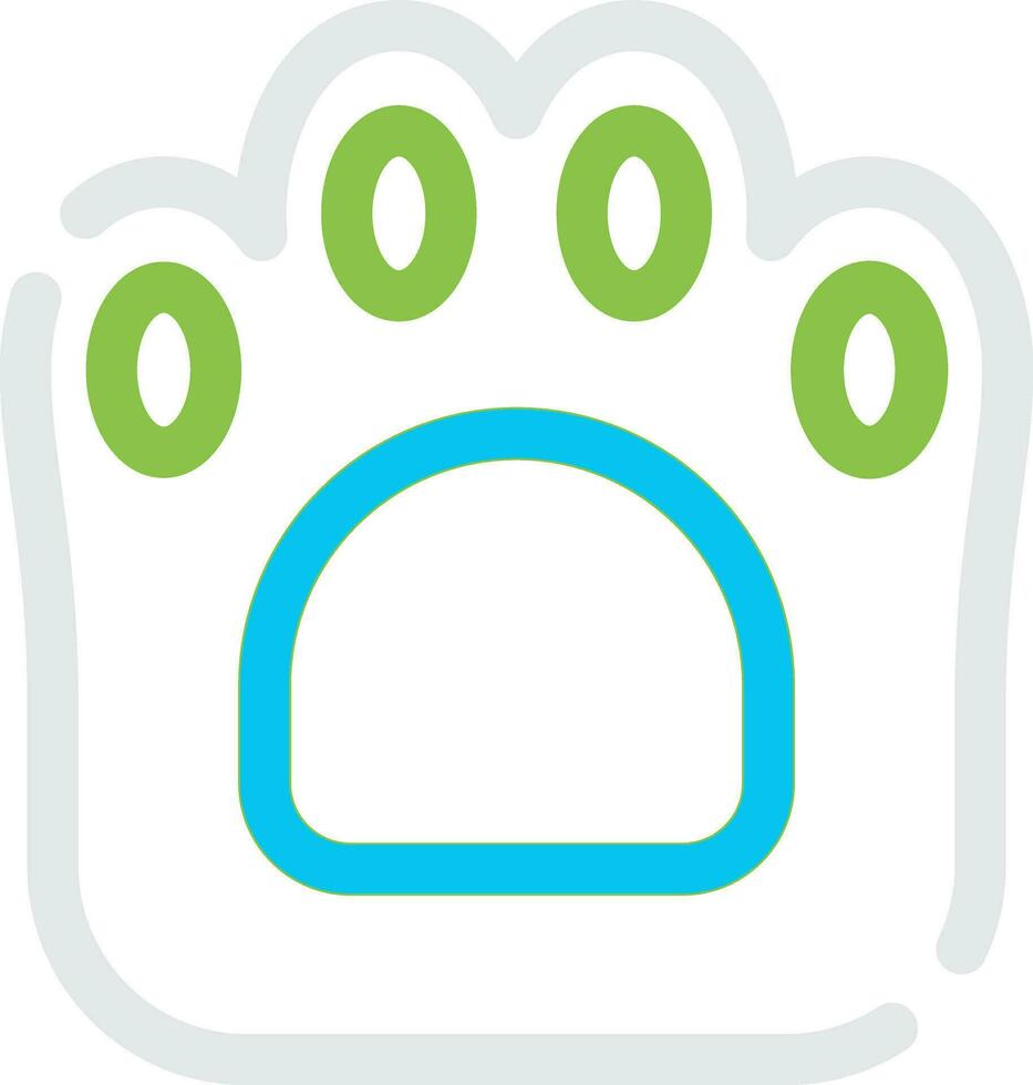 Two Different Color Design vector