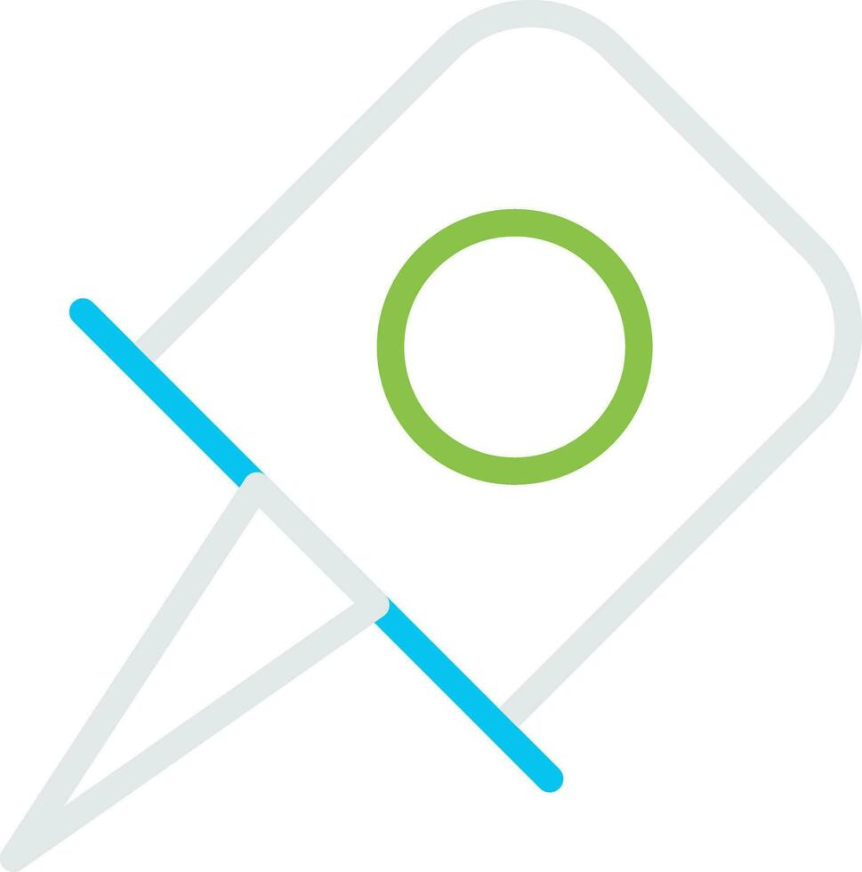 Pin Creative Icon Design vector