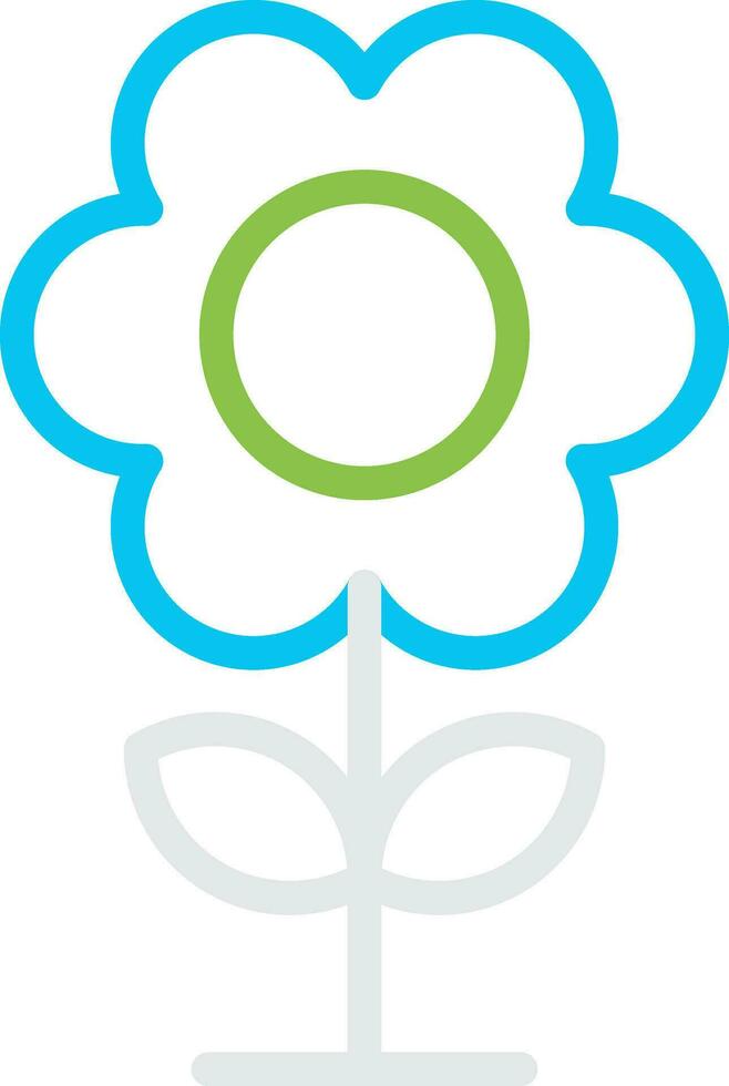 Flower Creative Icon Design vector