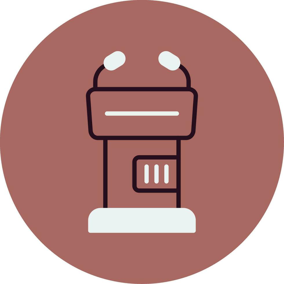 Lectern Vector Icon