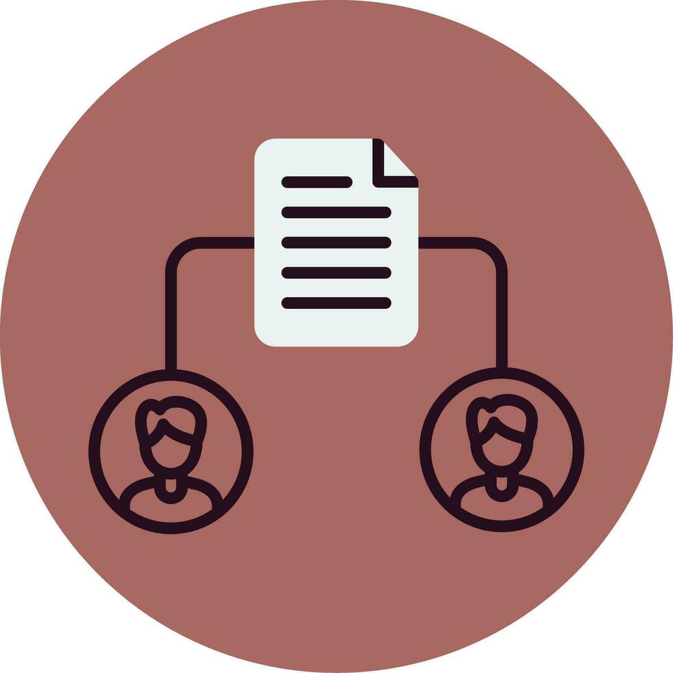 File Share Vector Icon