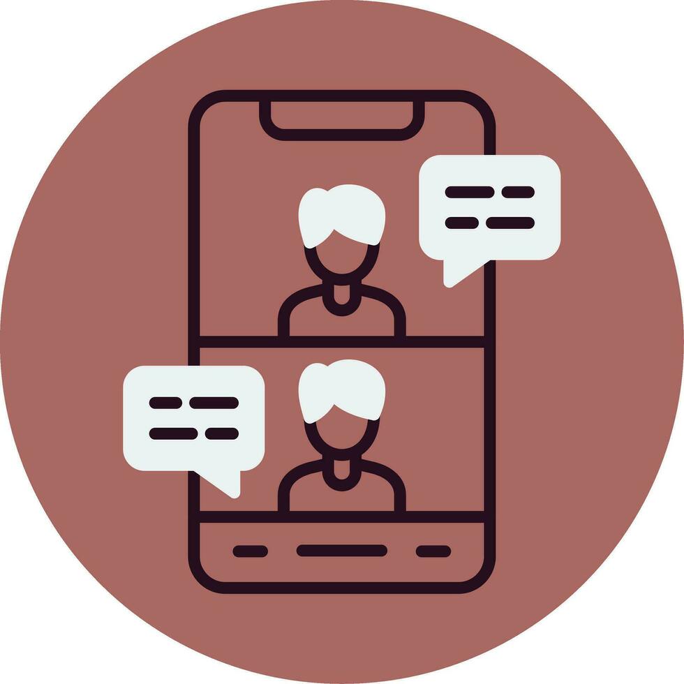 Teleconference Vector Icon