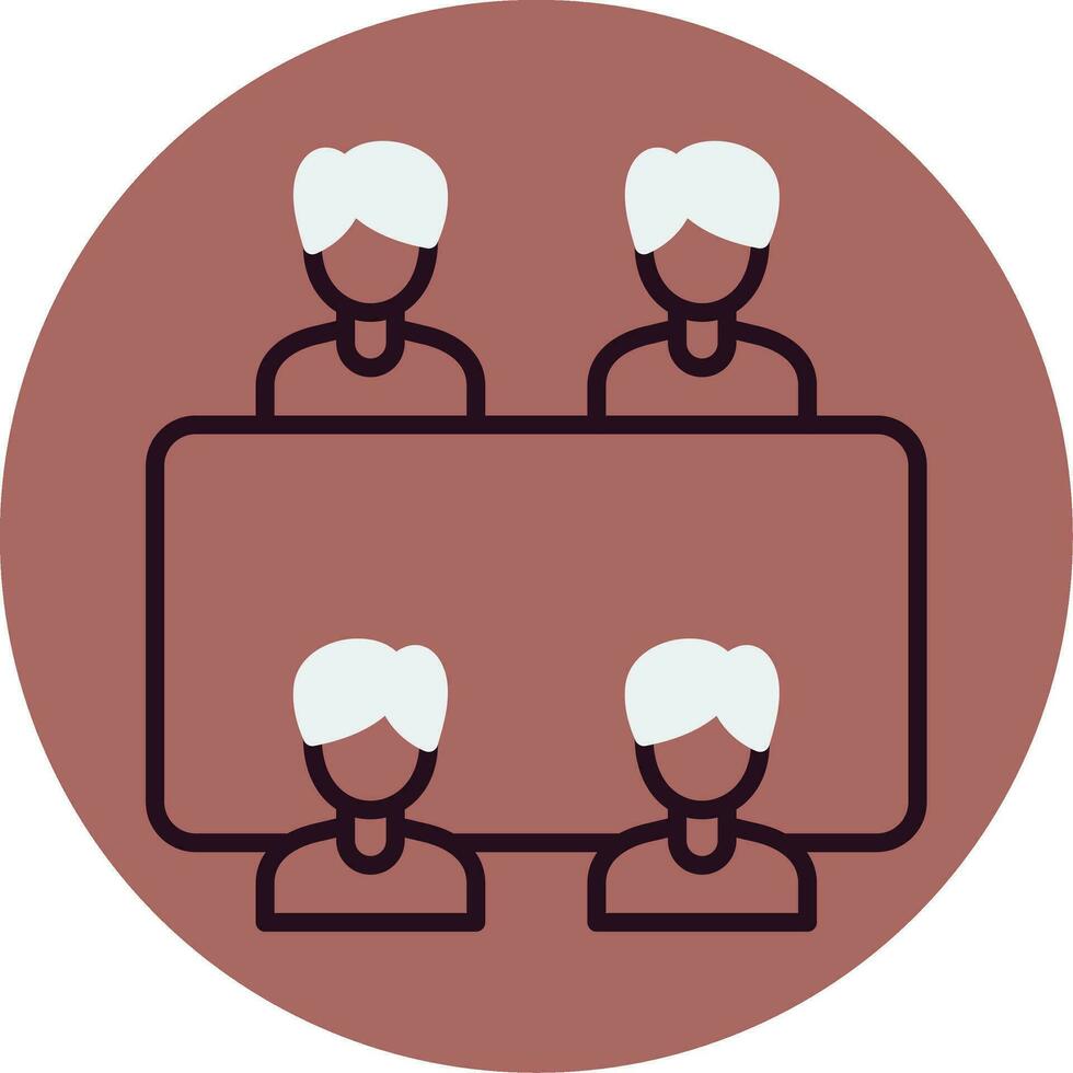 Meeting Vector Icon