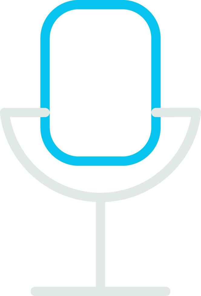 Microphone Creative Icon Design vector