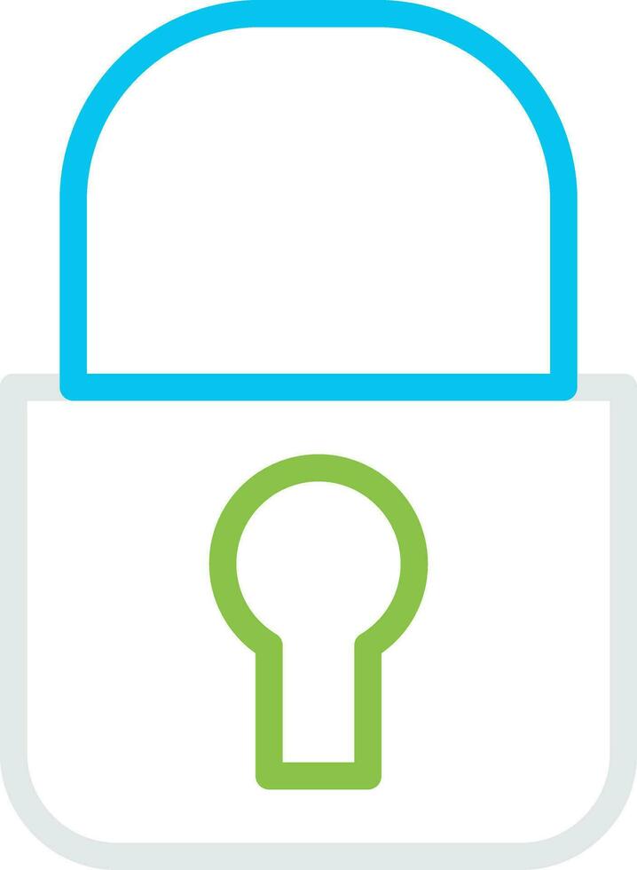Lock Creative Icon Design vector