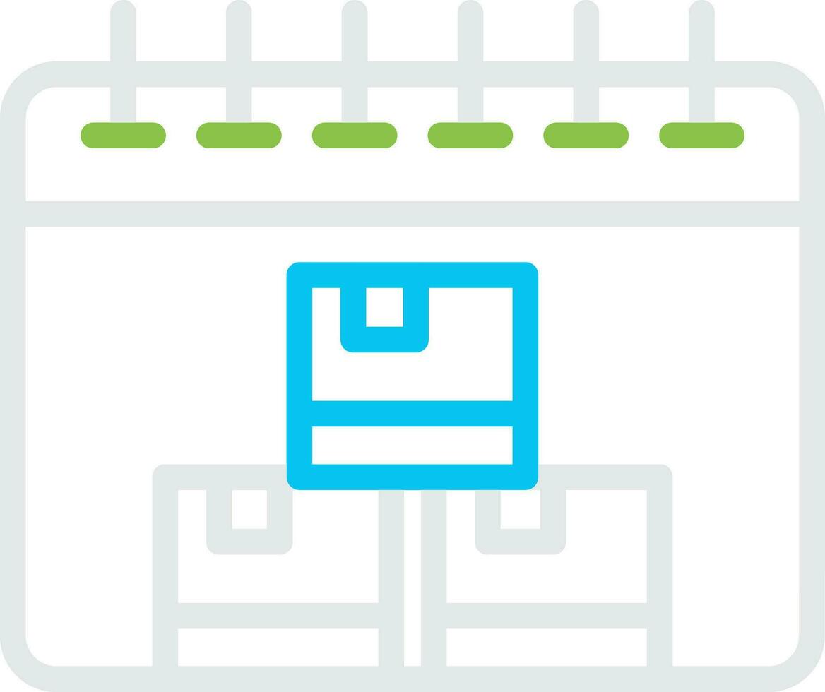 Delivery Date Creative Icon Design vector