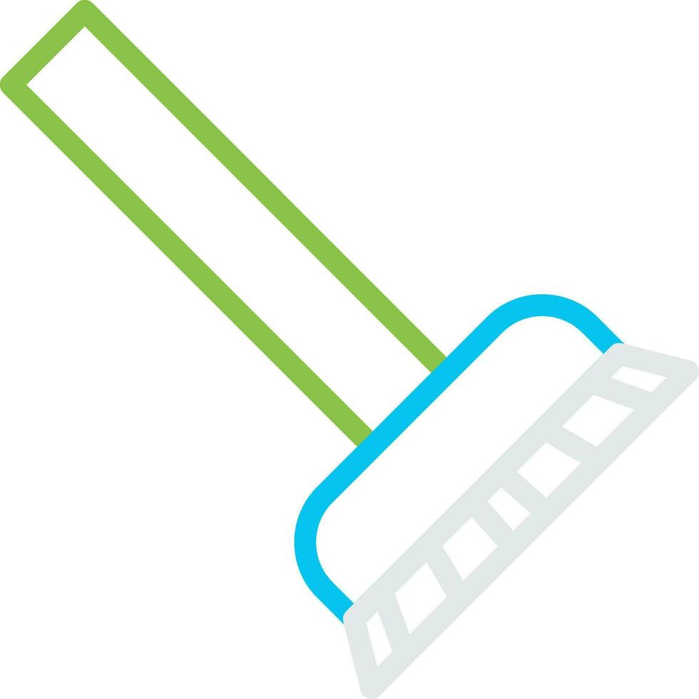 Broom Creative Icon Design vector