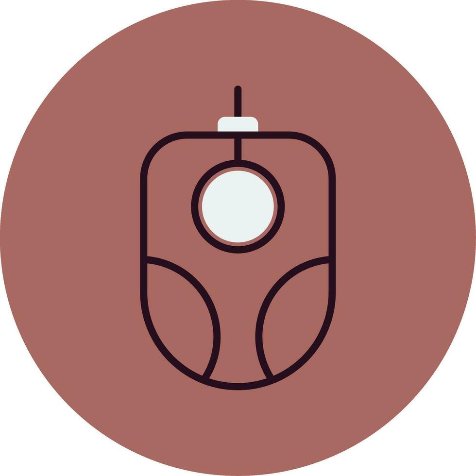 Trackball Vector Icon