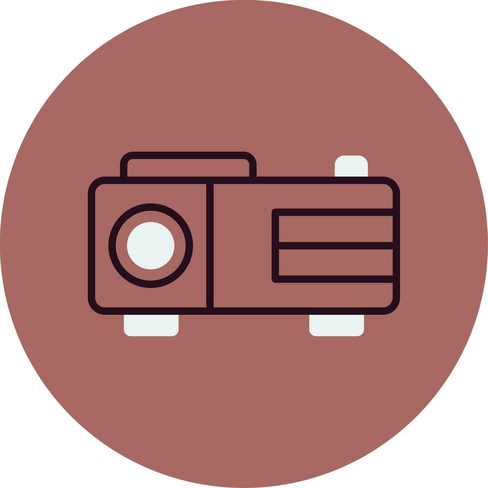 Video Projector Vector Icon