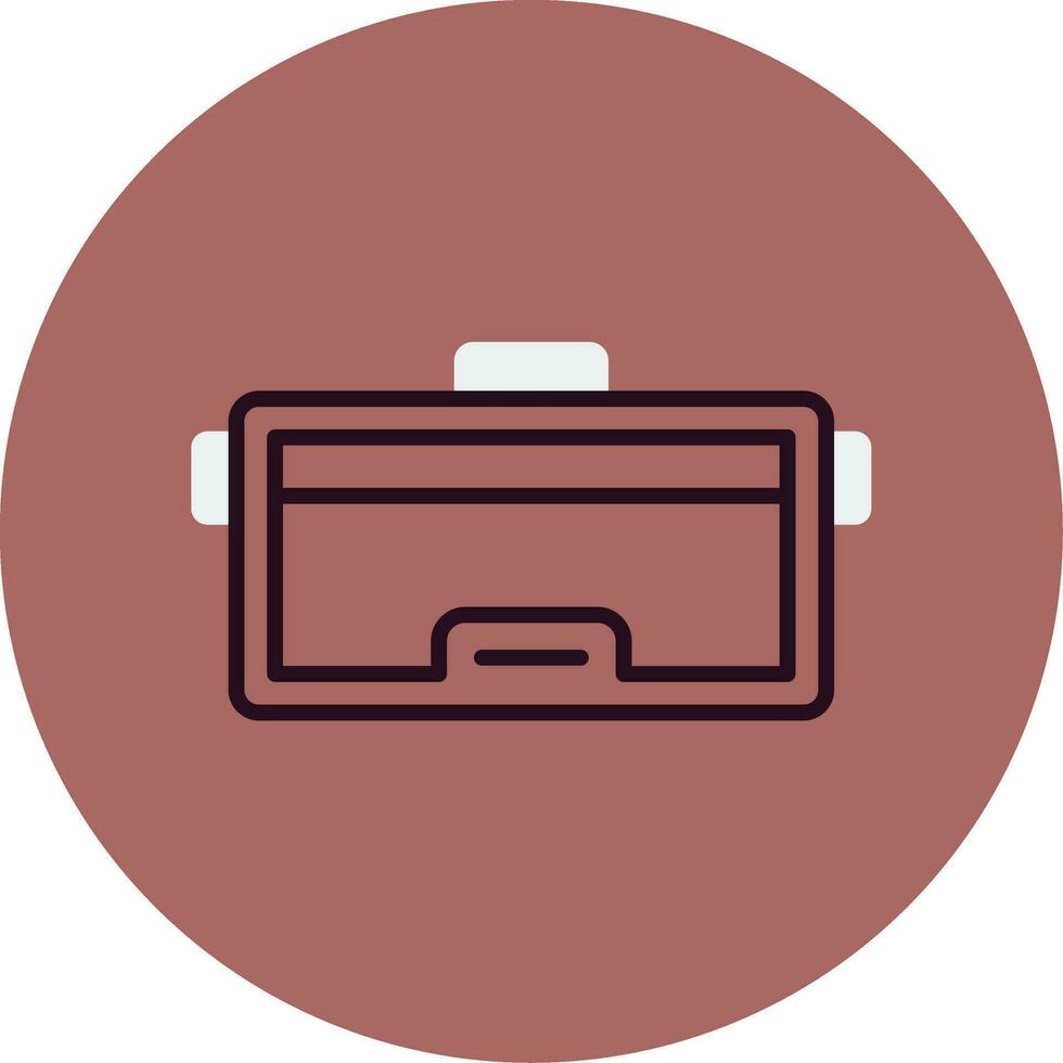 Virtual Reality Glasses Vector Icon