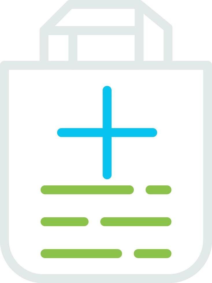 Medical Bag Creative Icon Design vector