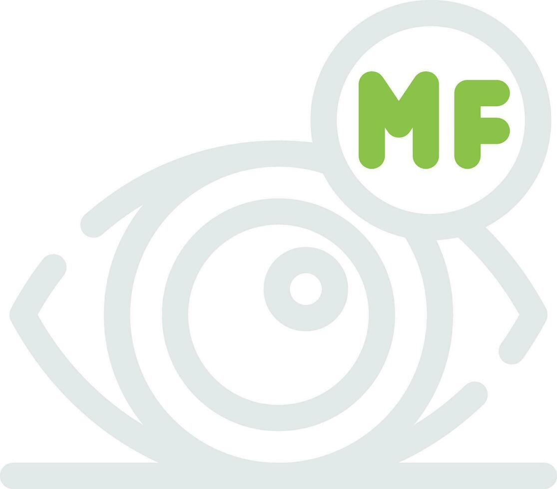Multifocal Creative Icon Design vector