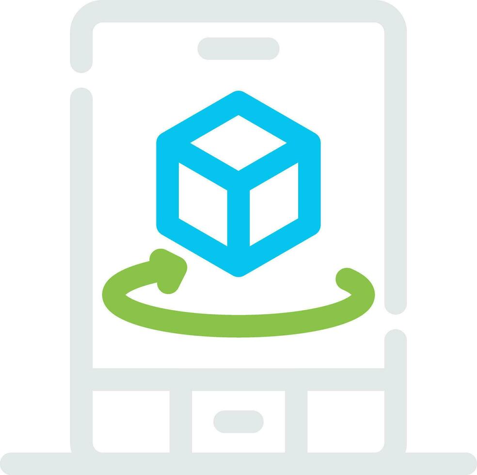 360 Ar Creative Icon Design vector