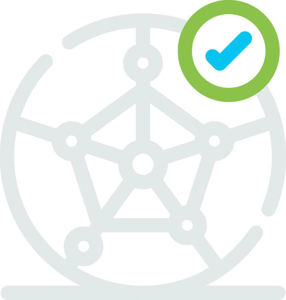 Marked Radar Creative Icon Design vector