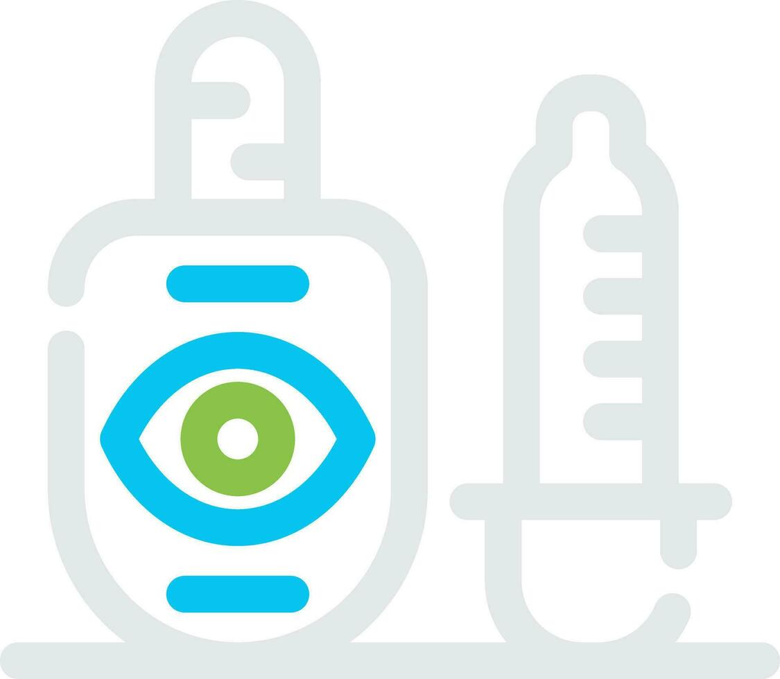 Artificial Tears Creative Icon Design vector