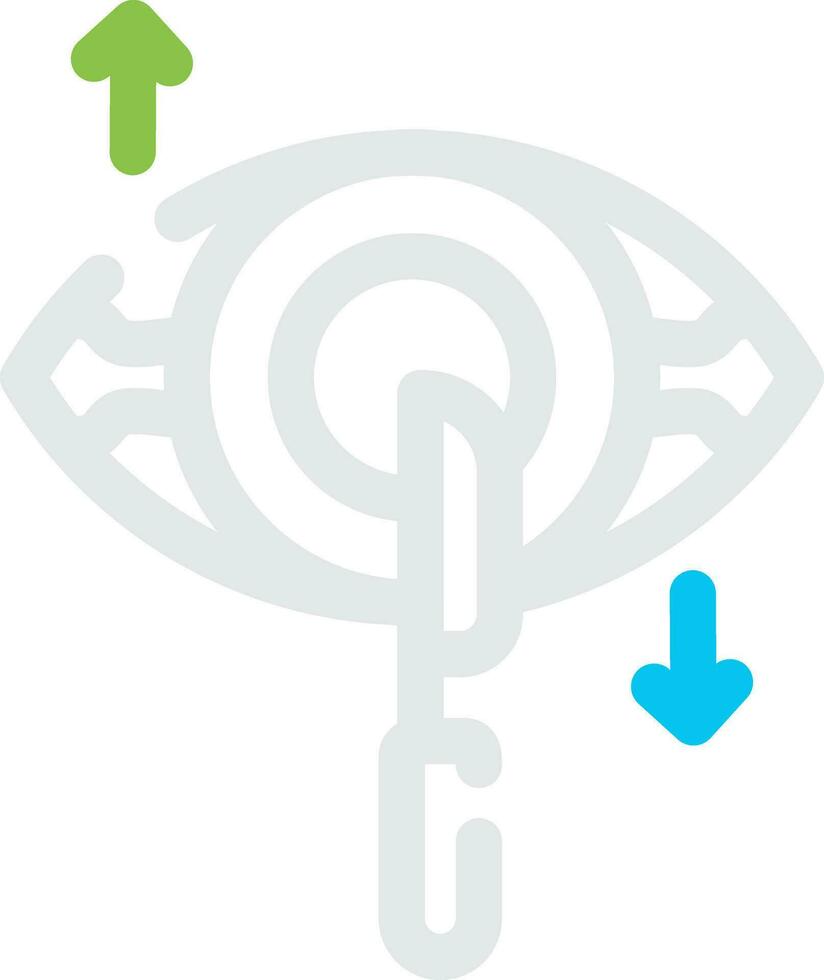 Eye Surgery Creative Icon Design vector