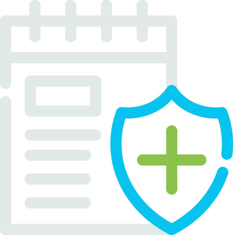 Health Plans Creative Icon Design vector
