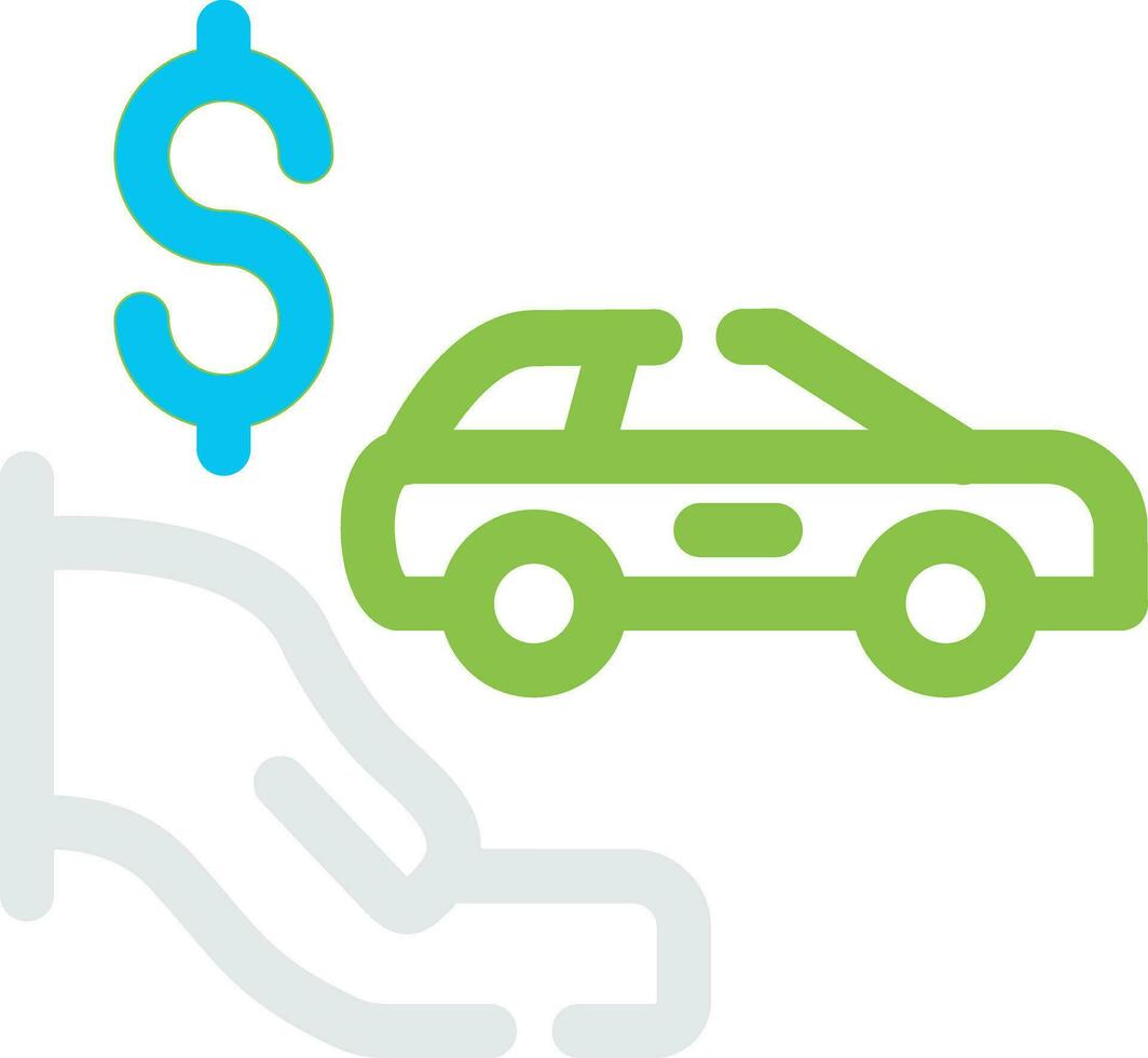 Dealer Holdback Creative Icon Design vector