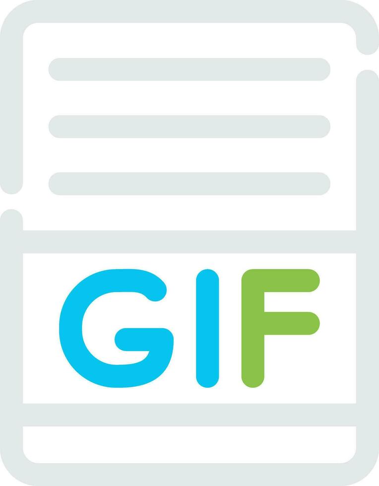 GIFs Creative Icon Design vector