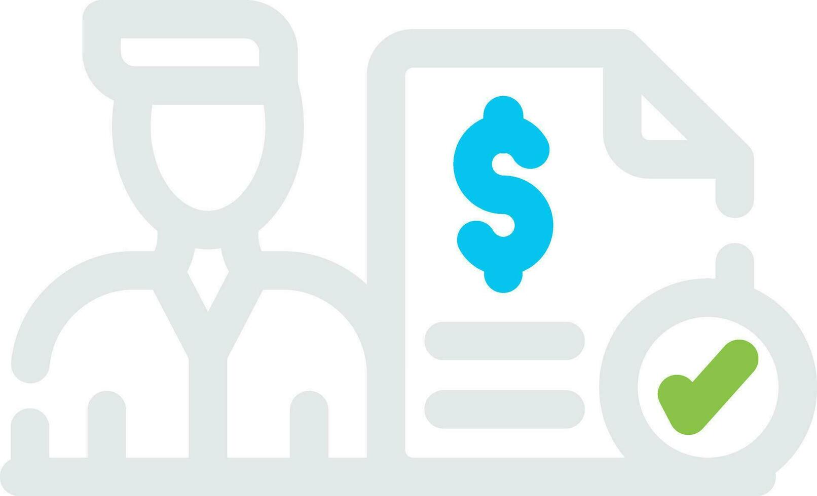 Dealer Invoice Creative Icon Design vector