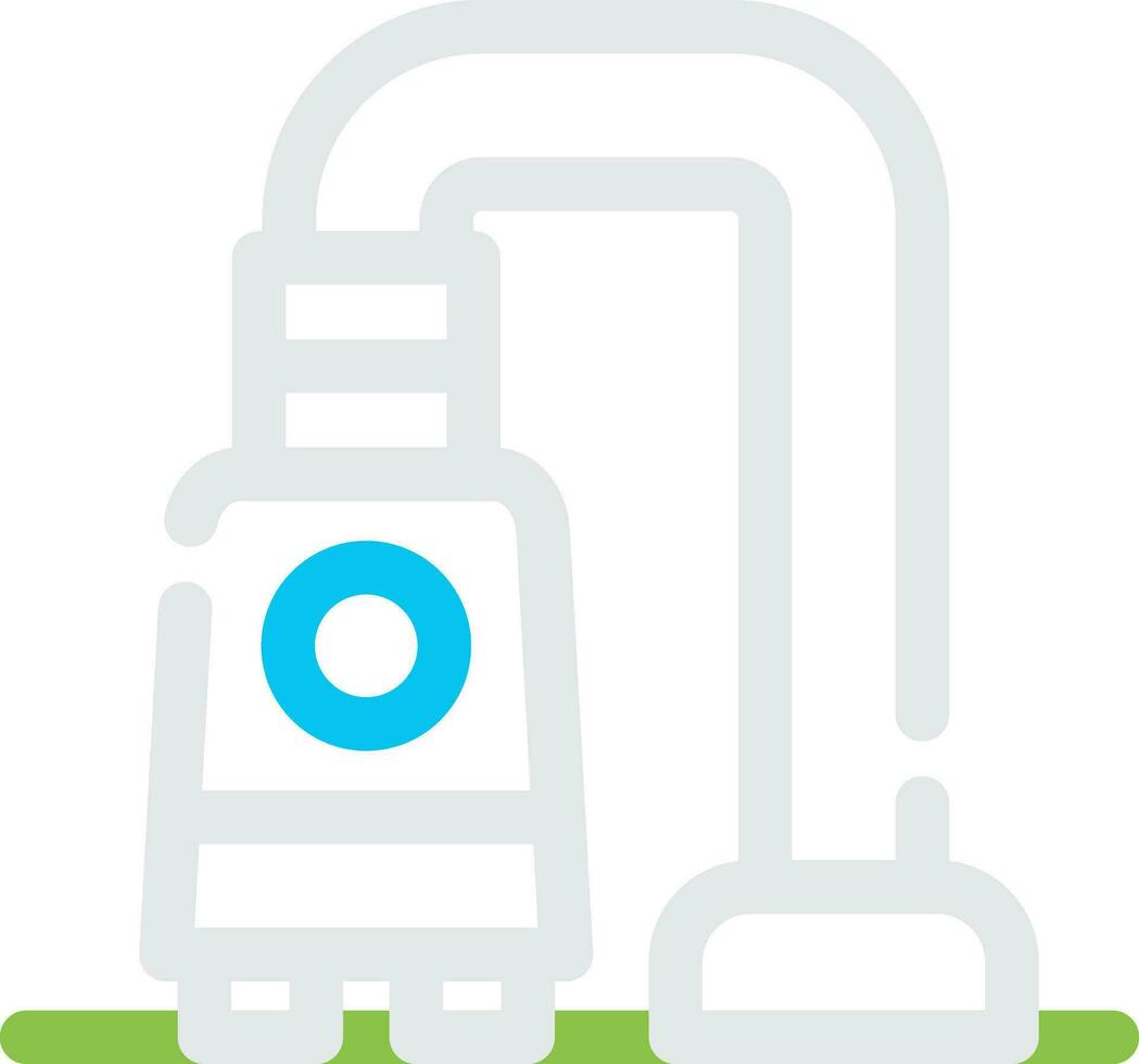 Vacuum Cleaner Creative Icon Design vector