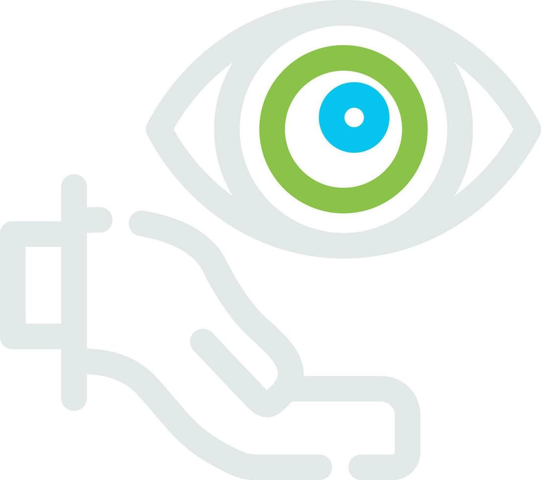 Primary Eye Care Creative Icon Design vector