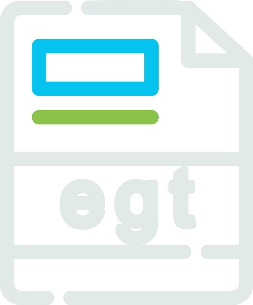 egt Creative Icon Design vector