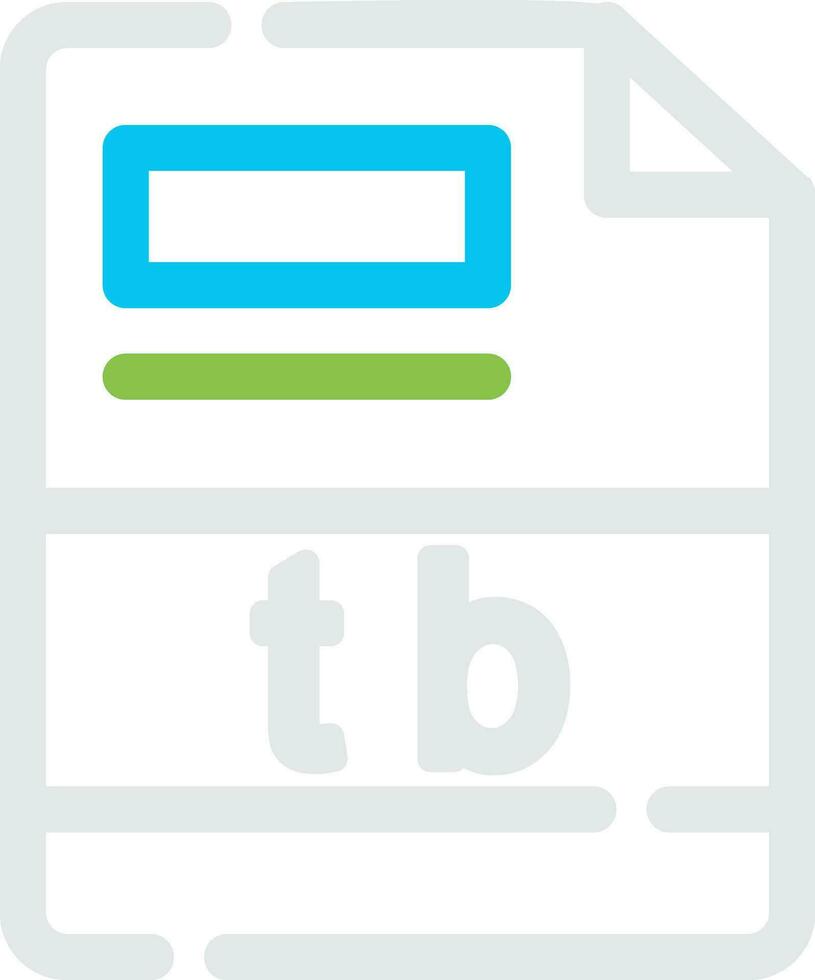 tb Creative Icon Design vector