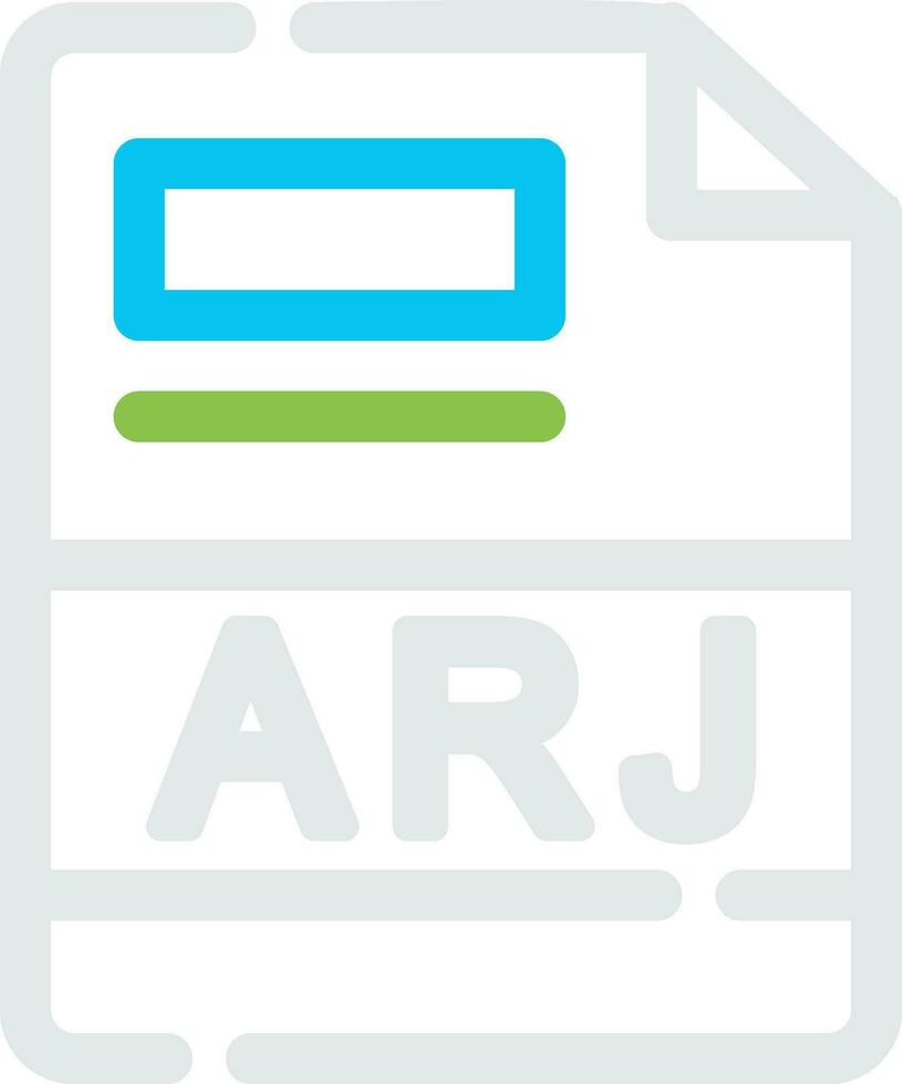 ARJ Creative Icon Design vector