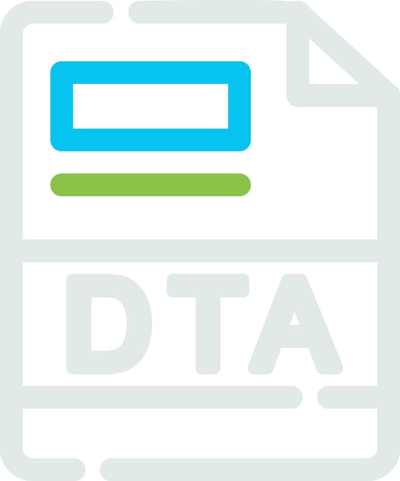 DTA Creative Icon Design vector
