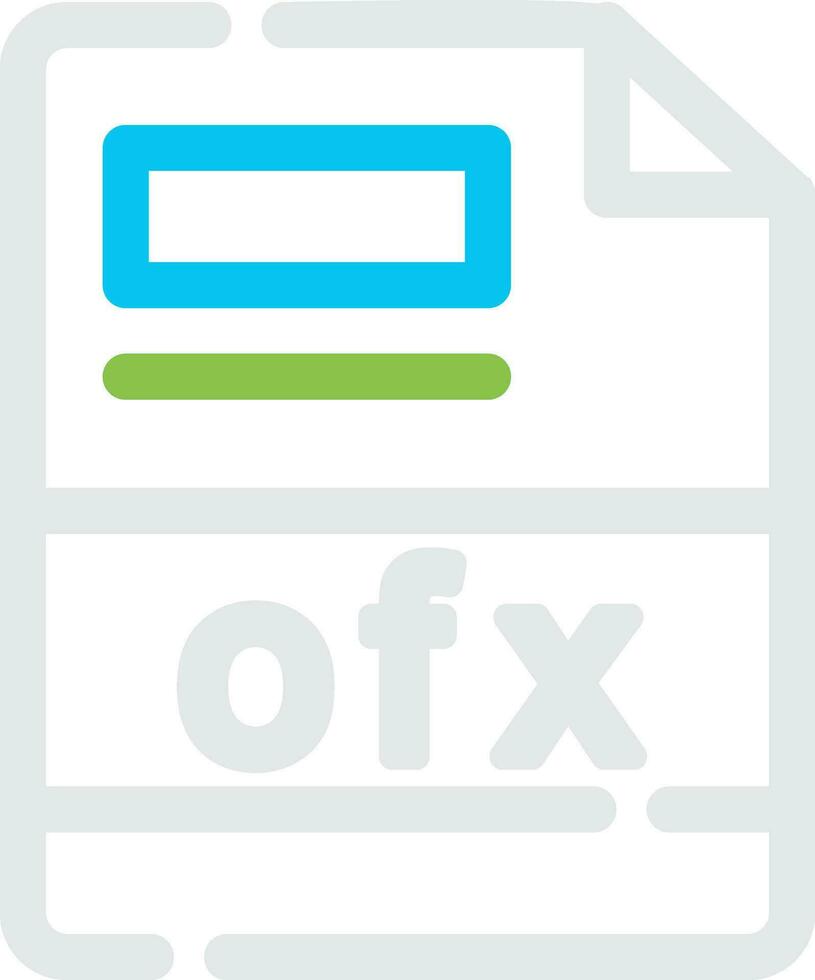 ofx Creative Icon Design vector