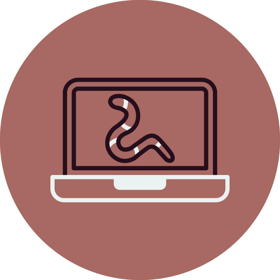 worm Vector Icon