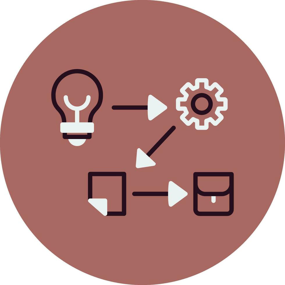 Process Vector Icon