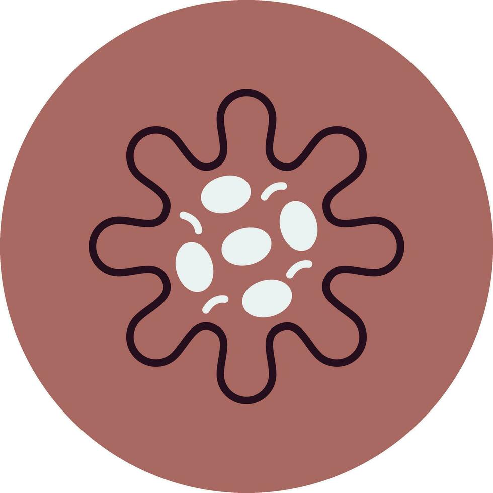 icono de vector de rotavirus