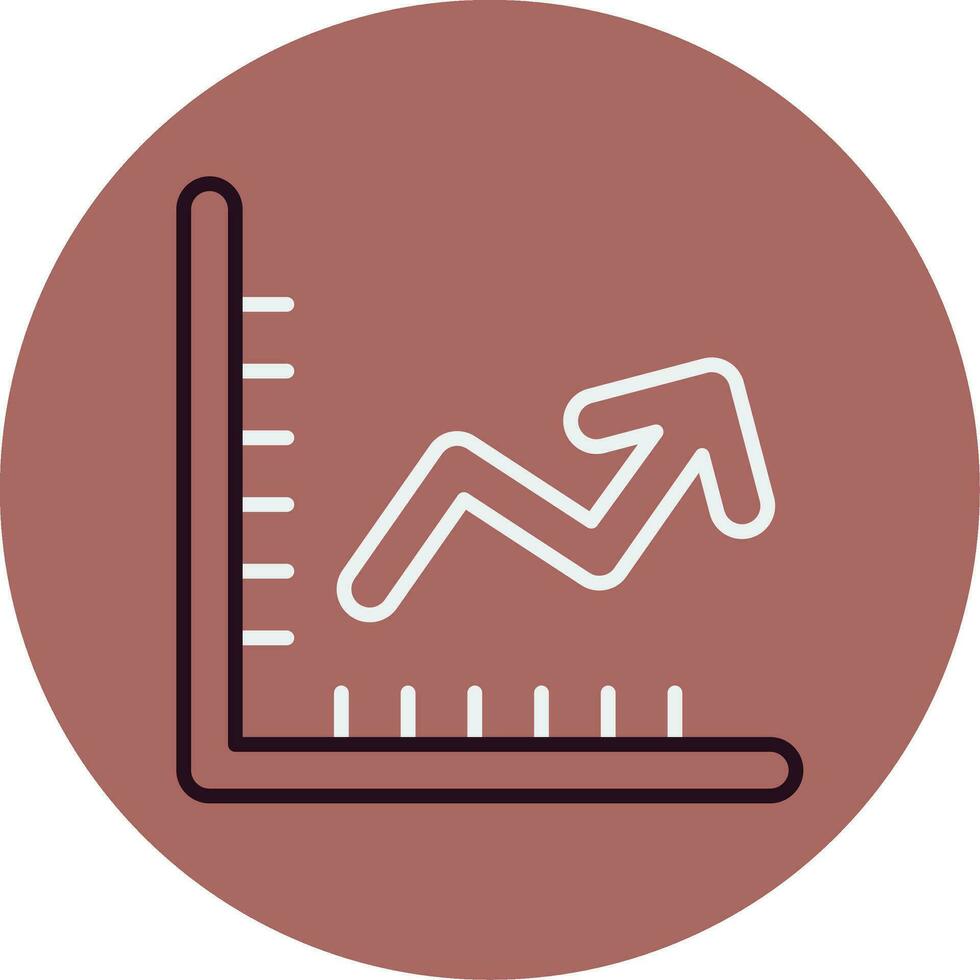 Graph Vector Icon