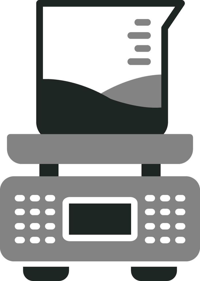Chemical Weight Vector Icon