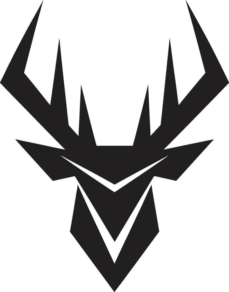 The Art of the Wild Black Vector Deer Icons Serenity Elegance in the Forest A Work of Art in Black