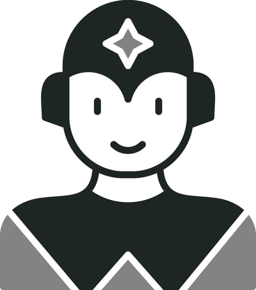 Superhero Vector Icon
