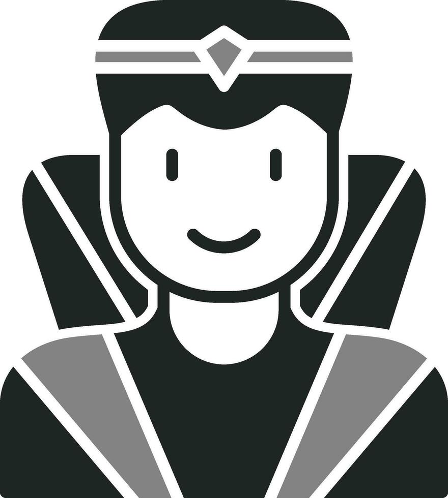 Superhero Vector Icon