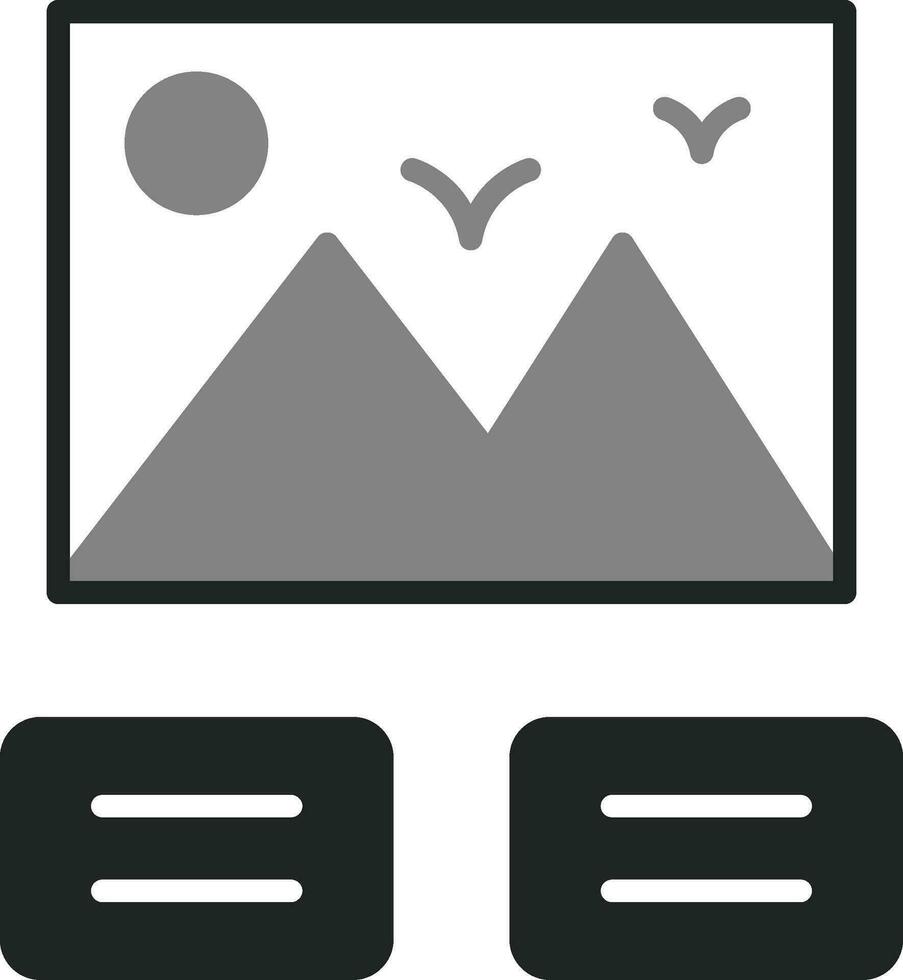 User Generated Content Vector Icon