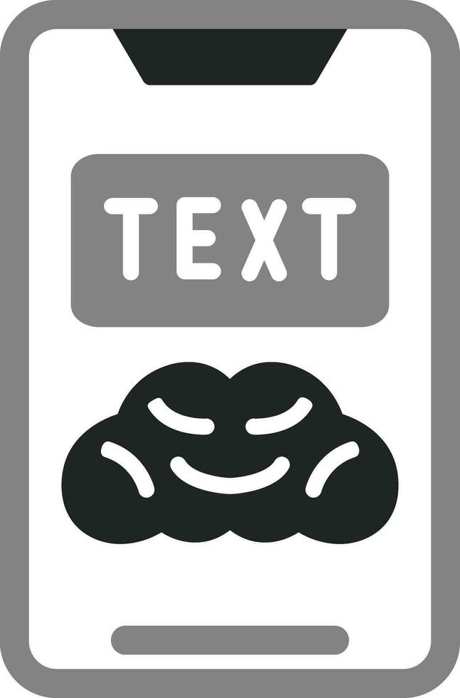 Text Vector Icon