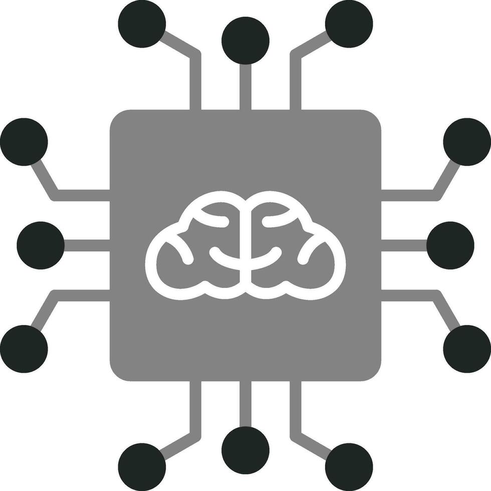 Artificial Intelligence Vector Icon