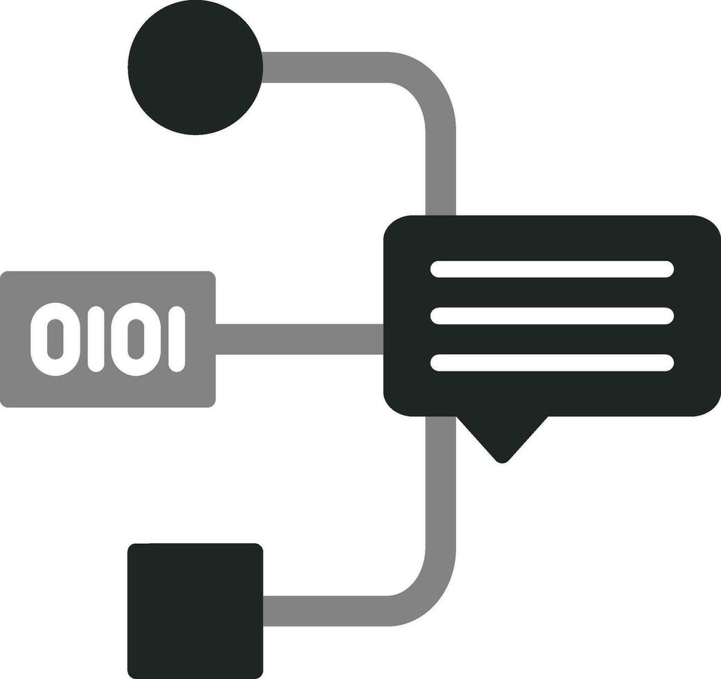 Natural Language Processing Vector Icon