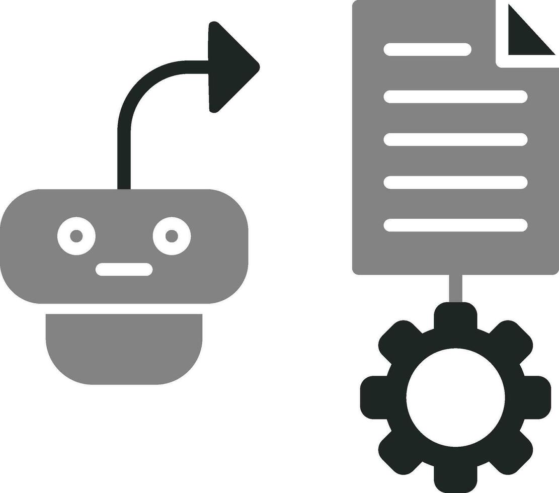 Natural Language Processing Vector Icon