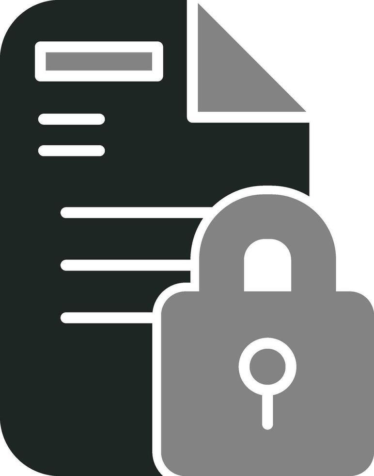 Secure Folder Vector Icon