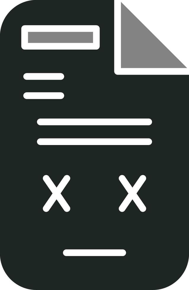 Document Vector Icon