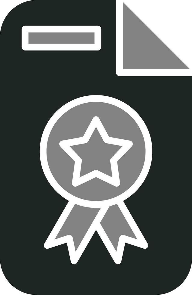Certificate Vector Icon